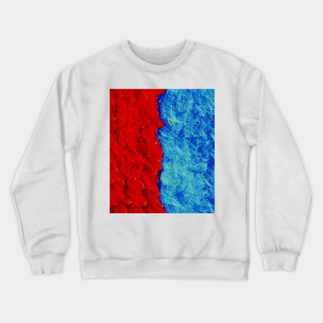 Fire and Water Crewneck Sweatshirt by Tovers